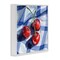 Stupell Industries Three Picnic Cherries on Gingham Framed Giclee, design by Kate Jarvik Birch